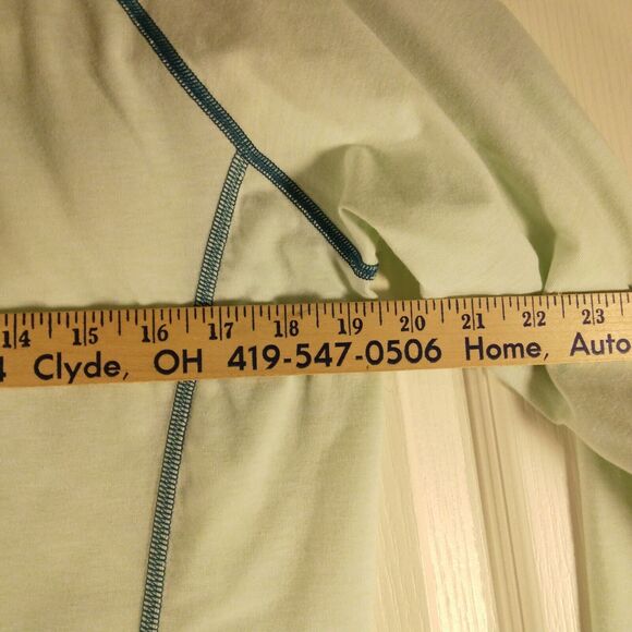 Orvis Trout Bum shirt mens S Small mint green fishing long sleeve 1/4 zip 148P - Picture 4 of 8